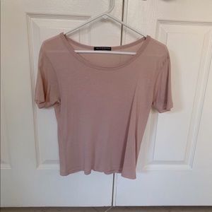 Brandy Melville Pink Shirt